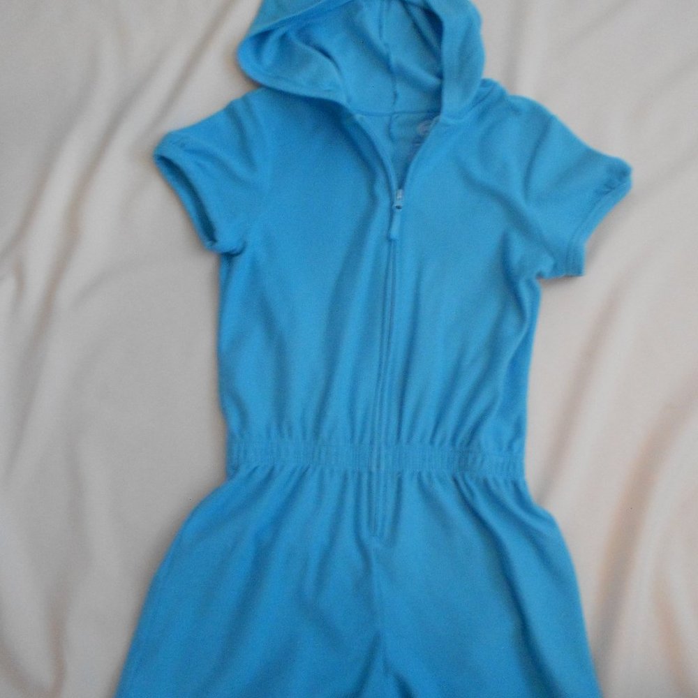 Wander Nation Turquoise Romper Girls size XL